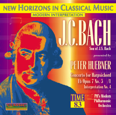 Peter Hübner - Peter Hübner<br>presents J.C. Bach - No. 4