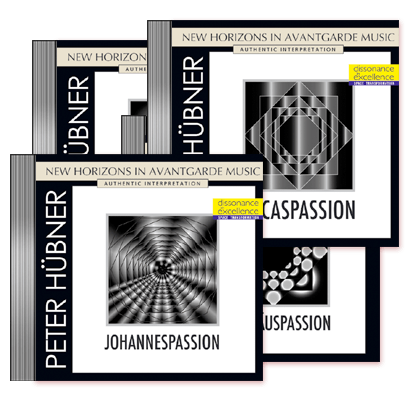 Peter Hübner - Passionen - Johannes- · Lucas- · Matthäus- and Marcuspassion · 4 CDs