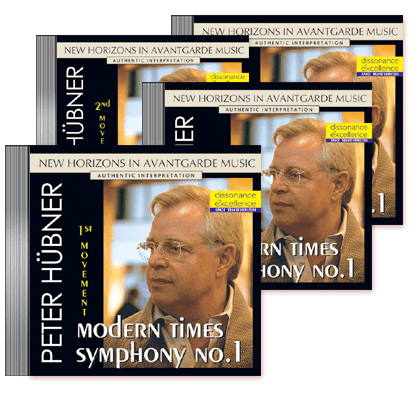 Peter Hübner - Modern Times Symphony No. 1 - 1. – 4. Satz    4 CDs