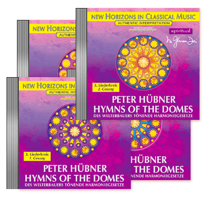 Peter Hübner - Hymnen der Dome - 3. Liederkreis · 4 CDs