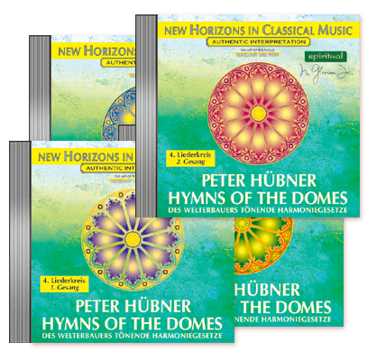 Peter Hübner - Hymnen der Dome - 4. Liederkreis · 4 CDs