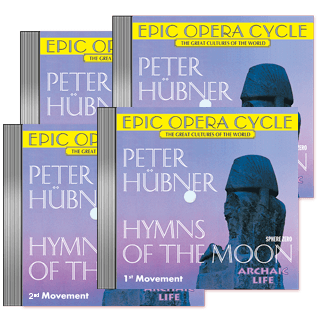 Peter Hübner - Hymnen des Mondes - 1. – 4. Satz     4 CDs