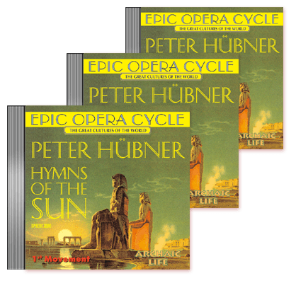 Peter Hübner - Hymnen der Sonne - 1. – 3. Satz    3 CDs
