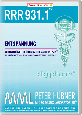 Peter Hübner - Medizinische Resonanz Therapie Musik(R) RRR 931 Entspannung • Nr. 1 Peter Hübner - Medizinische Resonanz Therapie Musik(R) RRR 931 Entspannung • Nr. 1