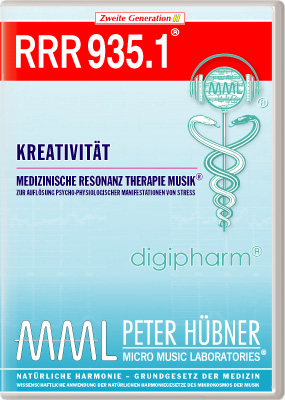Peter Hübner - Medizinische Resonanz Therapie Musik(R) RRR 935 Kreativität • Nr. 1 Peter Hübner - Medizinische Resonanz Therapie Musik(R) RRR 935 Kreativität • Nr. 1
