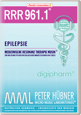 Peter Hübner - Medizinische Resonanz Therapie Musik(R) RRR 961 Epilepsie • Nr. 1 Peter Hübner - Medizinische Resonanz Therapie Musik(R) RRR 961 Epilepsie • Nr. 1
