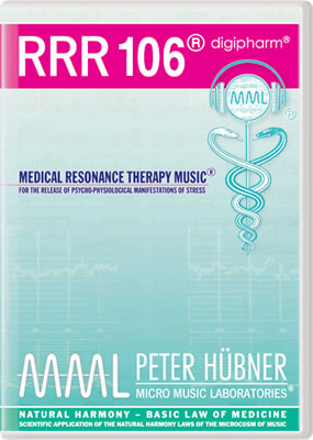 Peter Hübner - Medical Resonance Therapy Music<sup>®</sup> - RRR 106