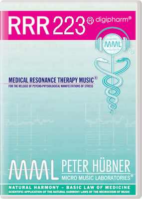 Peter Hübner - Medizinische Resonanz Therapie Musik<sup>®</sup> - RRR 223