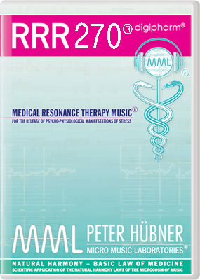Peter Hübner - Medizinische Resonanz Therapie Musik<sup>®</sup> - RRR 270