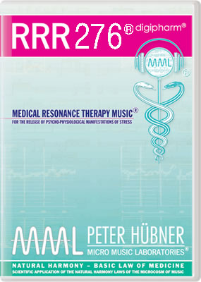 Peter Hübner - Medizinische Resonanz Therapie Musik<sup>®</sup> - RRR 276