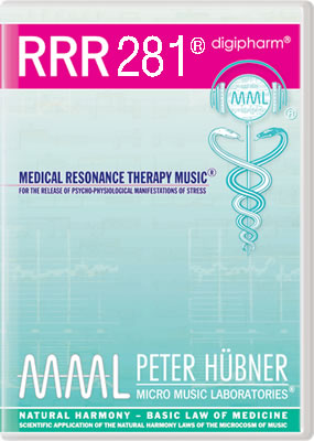 Peter Hübner - Medizinische Resonanz Therapie Musik<sup>®</sup> - RRR 281