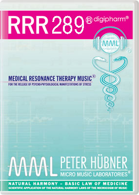 Peter Hübner - Medizinische Resonanz Therapie Musik<sup>®</sup> - RRR 289