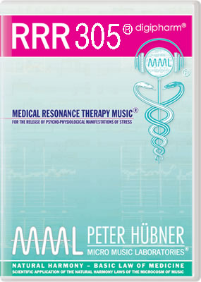 Peter Hübner - Medizinische Resonanz Therapie Musik<sup>®</sup> - RRR 305