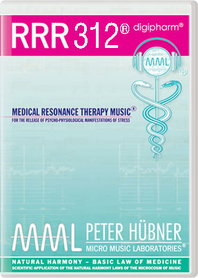 Peter Hübner - Medizinische Resonanz Therapie Musik<sup>®</sup> - RRR 312