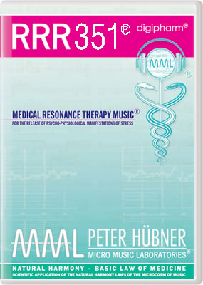 Peter Hübner - Medizinische Resonanz Therapie Musik<sup>®</sup> - RRR 351