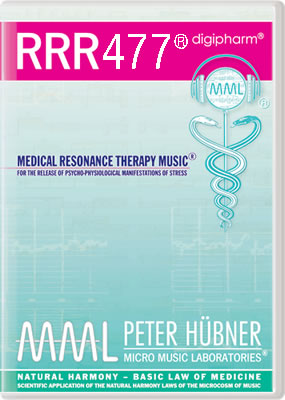 Peter Hübner - Medizinische Resonanz Therapie Musik<sup>®</sup> - RRR 477