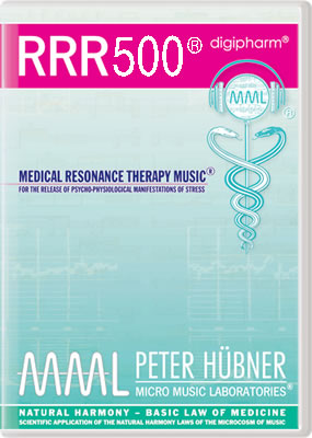 Peter Hübner - Medizinische Resonanz Therapie Musik<sup>®</sup> - RRR 500