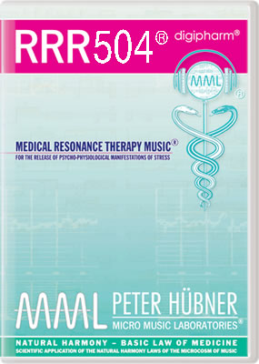 Peter Hübner - Medizinische Resonanz Therapie Musik<sup>®</sup> - RRR 504