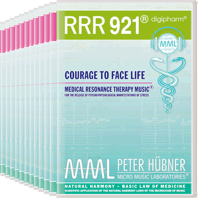Peter Hübner - Medical Resonance Therapy Music<sup>®</sup> - Courage to Face Life