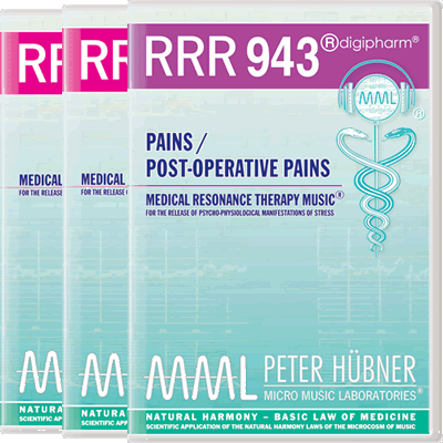 Peter Hübner - Medical Resonance Therapy Music<sup>®</sup> - Pains / Post-Operative Pains