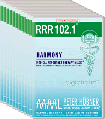 Peter Hübner - Medical Resonance Therapy Music<sup>®</sup> - RRR 102 Harmony No. 1-12