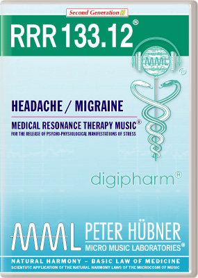 Peter Hübner - Medical Resonance Therapy Music<sup>®</sup> - RRR 133 Headache / Migraine • No. 12