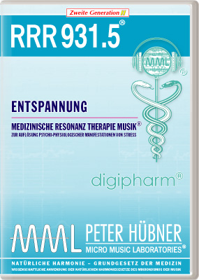 Peter Hübner - Medizinische Resonanz Therapie Musik<sup>®</sup> - RRR 931 Entspannung • Nr. 5