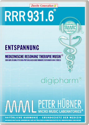 Peter Hübner - Medizinische Resonanz Therapie Musik<sup>®</sup> - RRR 931 Entspannung • Nr. 6