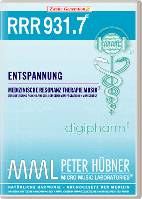 Peter Hübner - Medizinische Resonanz Therapie Musik<sup>®</sup> - RRR 931 Entspannung • Nr. 7