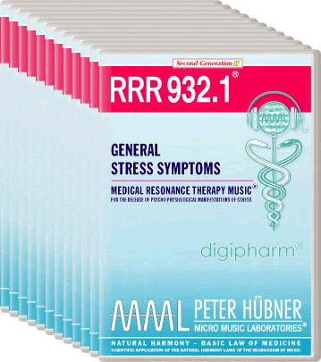 Peter Hübner - Medical Resonance Therapy Music<sup>®</sup> - RRR 932 General Stress Symptoms • No. 1-12