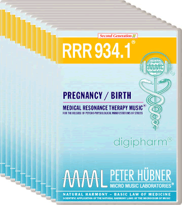 Peter Hübner - Medical Resonance Therapy Music<sup>®</sup> - RRR 934 Pregnancy & Birth • No. 1-12