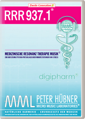 Peter Hübner - Medizinische Resonanz Therapie Musik<sup>®</sup> - RRR 937