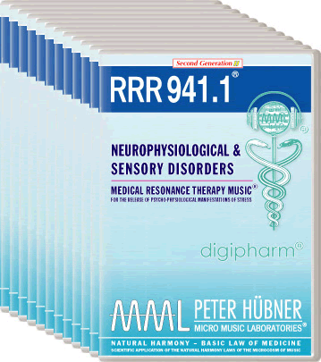 Peter Hübner - Medical Resonance Therapy Music<sup>®</sup> - RRR 941 Neurophysiological & Sensory Disorders No. 1-12