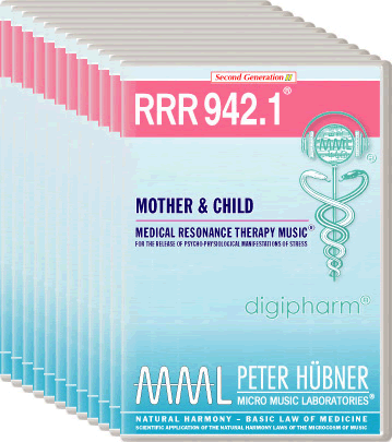 Peter Hübner - Medical Resonance Therapy Music<sup>®</sup> - RRR 942 Mother & Child No. 1-12