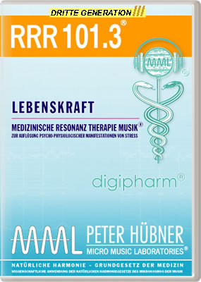 Peter Hübner - Medizinische Resonanz Therapie Musik<sup>®</sup> - RRR 101 Lebenskraft Nr. 3