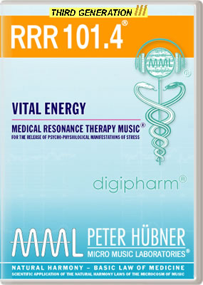 Peter Hübner - Medical Resonance Therapy Music<sup>®</sup> - RRR 101 Vital Energy No. 4