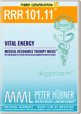 Peter Hübner - Medical Resonance Therapy Music<sup>®</sup> - RRR 101 Vital Energy No. 11