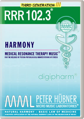 Peter Hübner - Medical Resonance Therapy Music<sup>®</sup> - RRR 102 Harmony No. 3