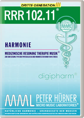 Peter Hübner - Medizinische Resonanz Therapie Musik<sup>®</sup> - RRR 102 Harmonie Nr. 11