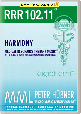 Peter Hübner - Medical Resonance Therapy Music<sup>®</sup> - RRR 102 Harmony No. 11