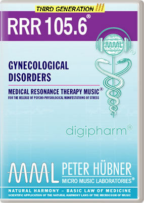 Peter Hübner - Medical Resonance Therapy Music<sup>®</sup> - RRR 105 Gynecological Disorders No. 6
