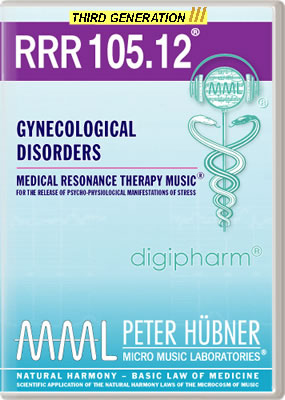 Peter Hübner - Medical Resonance Therapy Music<sup>®</sup> - RRR 105 Gynecological Disorders No. 12