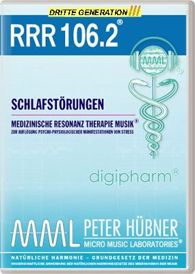 Peter Hübner - Medizinische Resonanz Therapie Musik<sup>®</sup> - RRR 106 Schlafstörungen Nr. 2