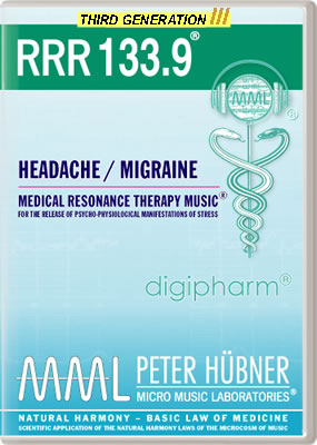Peter Hübner - Medical Resonance Therapy Music<sup>®</sup> - RRR 133 Headache / Migraine No. 9
