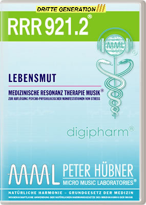 Peter Hübner - Medizinische Resonanz Therapie Musik<sup>®</sup> - RRR 921 Lebensmut Nr. 2
