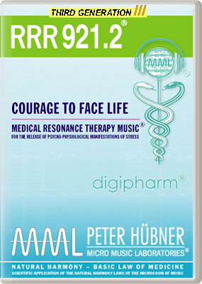 Peter Hübner - Medical Resonance Therapy Music<sup>®</sup> - RRR 921 Courage to Face Life No. 2