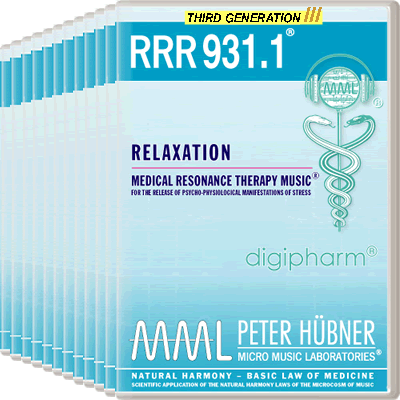 Peter Hübner - Medical Resonance Therapy Music<sup>®</sup> - RRR 931 Relaxation No. 1-12