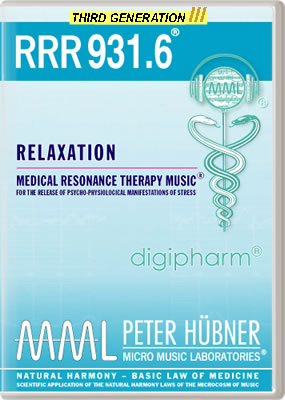 Peter Hübner - Medical Resonance Therapy Music<sup>®</sup> - RRR 931 Relaxation No. 6
