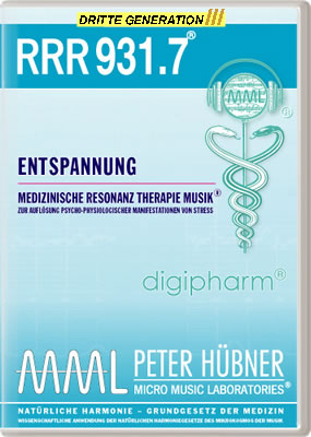 Peter Hübner - Medizinische Resonanz Therapie Musik<sup>®</sup> - RRR 931 Entspannung Nr. 7