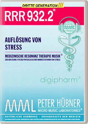 Peter Hübner - Medizinische Resonanz Therapie Musik<sup>®</sup> - RRR 932 Auflösung von Stress Nr. 2